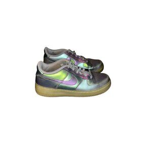 Nike Air Force 1 LV8 GS 'Iridescent Low Top Sneakers Youth Size 7 / Womens 8.5